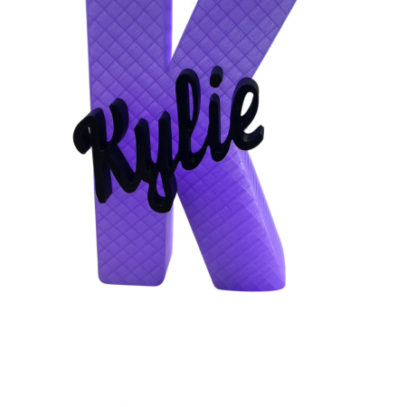 Personalized 3D Printed Name Letters